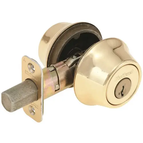 Kwikset 665 3 SMT RCAL RCS V1 SmartKey Security 665 Double Cylinder Deadbolt Polished Brass
