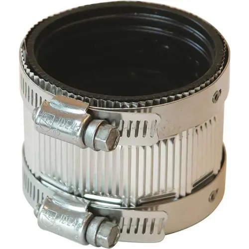 STANDARD-DUTY NO-HUB COUPLING, 2 IN