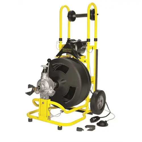 SPEEDWAY POWER AUGER DRAIN CLEANING MACHINE, 5/8 IN. X 100 FT. CABLE