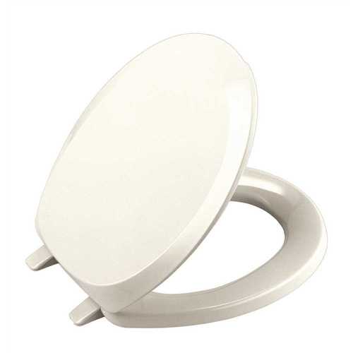 Kohler K46630 French Curve Round Closed Front Toilet Seat in White