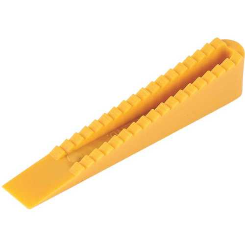 QEP 99725Q LASH Part B Tile Leveling, Aligning and Spacer Wedges Yellow - pack of 96