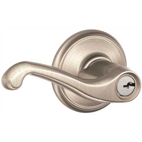 FLAIR ENTRY LEVERSET US3, SATIN NICKEL