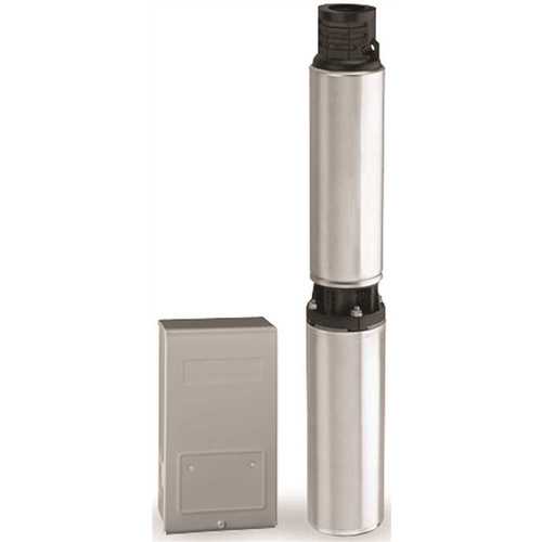 SUBMERSIBLE WELL PUMP, INCLUDES CONTROL BOX, 1-1/2 HP, 3 WATT