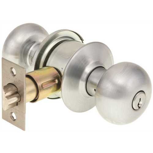 2030 SERIES STROOM LOCKSET 2-3/4" BS PLY AR1 DULL CHROME