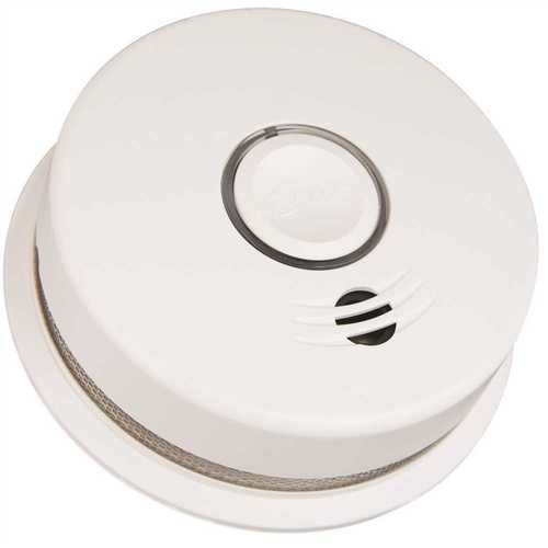 Hardwire Smoke and Carbon Monoxide Detector with 10-Year Battery Backup and Intelligent Wire-Free Voice Interconnect