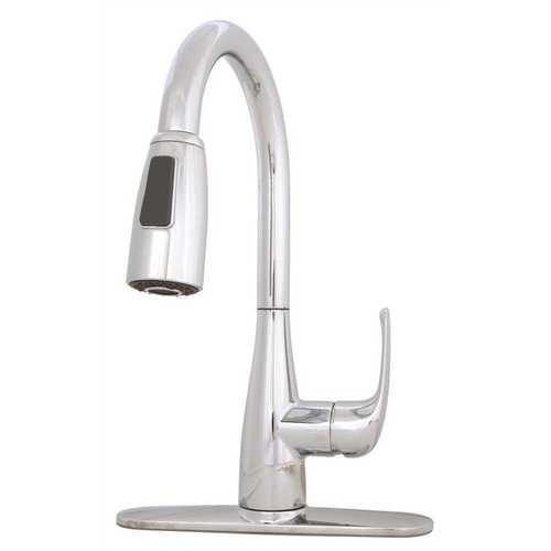 Westlake Single-Handle Pull-Down Sprayer Kitchen Faucet in Chrome