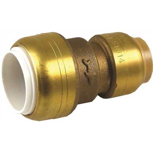 SharkBite UIP4008 1/2 in. Brass Push-to-Connect PVC IPS x CTS Conversion Coupling