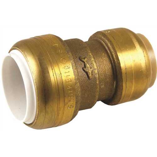 3/4 in. Brass Push-to-Connect PVC IPS x CTS Conversion Coupling