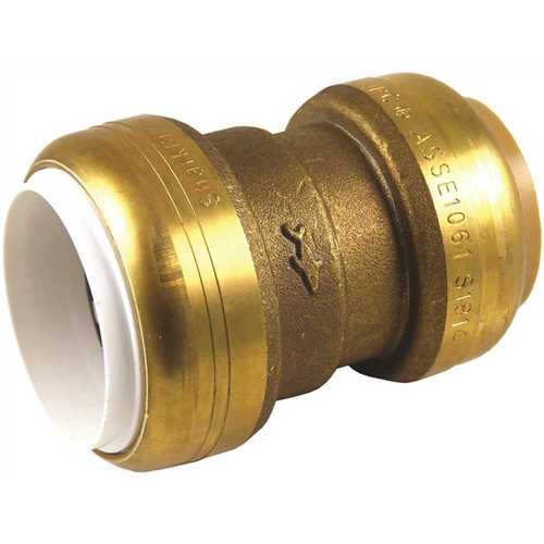 SharkBite UIP4020 1 in. Brass Push-to-Connect PVC IPS x CTS Conversion Coupling