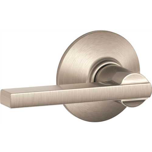 LAT 619 Grade 2 Latitude Passage Reversible Leverset, 16-080 Springlatch, Adjustable Backset, Satin Nickel