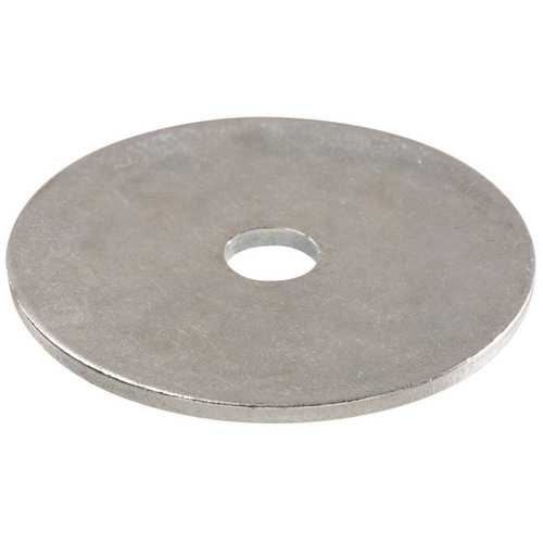 1/4 in. x 1-1/4 in. Zinc-Plated Fender Washer - pack of 100