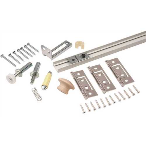 Everbilt 18401 36 in. Bi-Fold Door Hardware Set - Pair