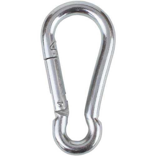 7/16 in. x 4-3/4 in. Zinc-Plated Spring Link Metallic Pack of 10