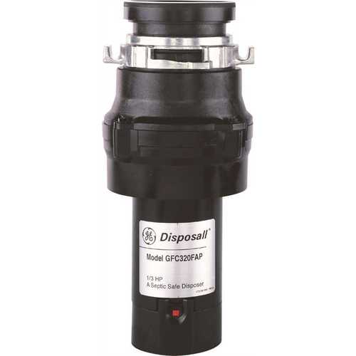 1/3 HP Continuous Feed Garbage Disposal