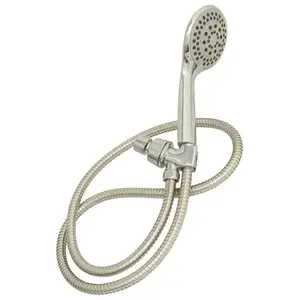 5-Spray 5 in. Single Wall Mount Handheld Shower Head in Chrome 5-Spray 5 in. Single Wall Mount Handheld Shower Head in Chrome