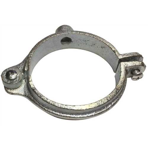 Greenfield 385-1-1/4 1-1/4 in. Split Ring Hanger Silver Metallic