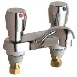Chicago Faucets 802 Ve2805 665abcp Hot And Cold Metering 2