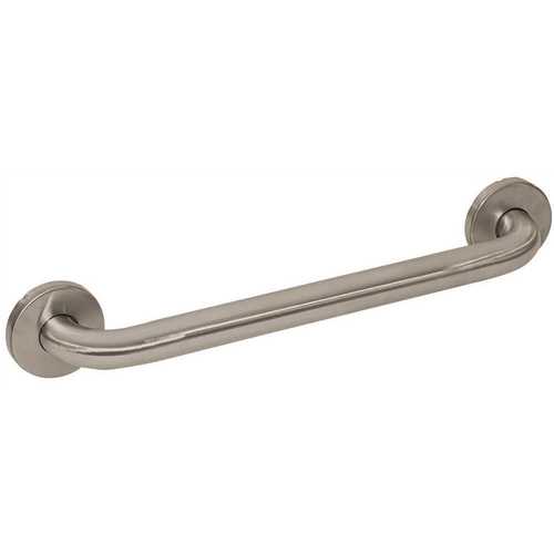 WingIts WGB5SS18 Premium Series 18 in. x 1.25 in. Grab Bar in Satin Stainless Steel (21 in. Overall Length)