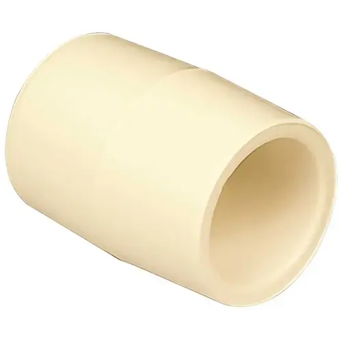 1/2 in. CPVC CTS Slip x Slip Coupling Cream