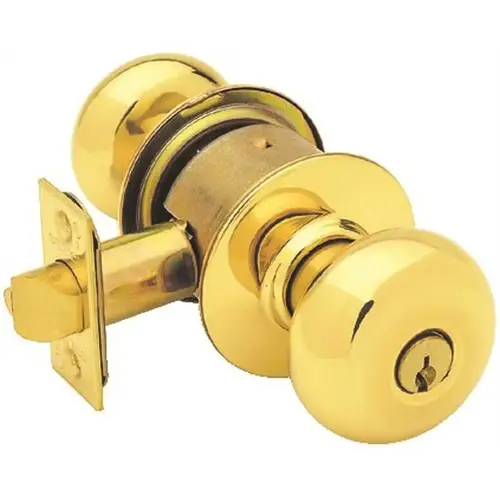 A ENTRY PLYMOUTH LOCKSET 2-3/4" BS SC1 BRASS