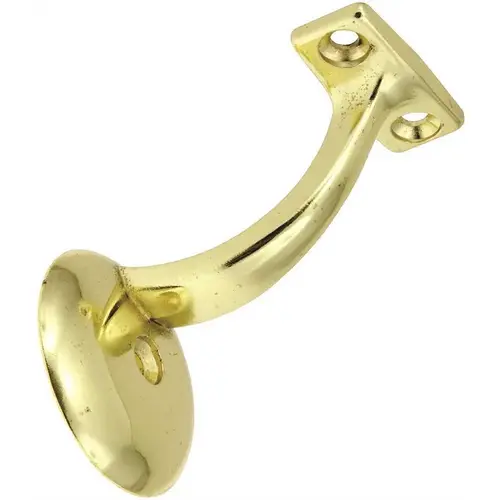 Brass Plated Zinc Hand Rail Bracket