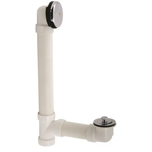 Lift and Turn Waste and Overflow PVC with Pipe CP