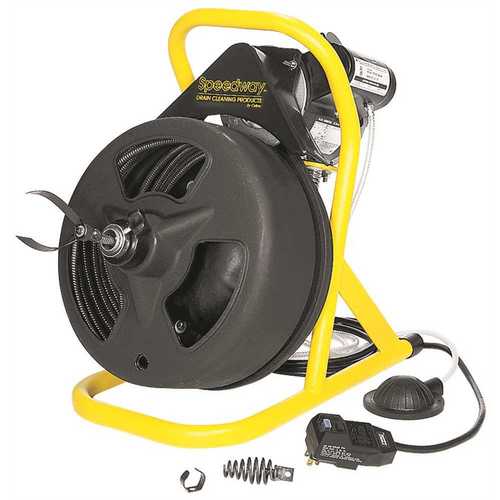 SPEEDWAY DRAIN CLEANING MACHINE 3/8 IN. X 75 FT