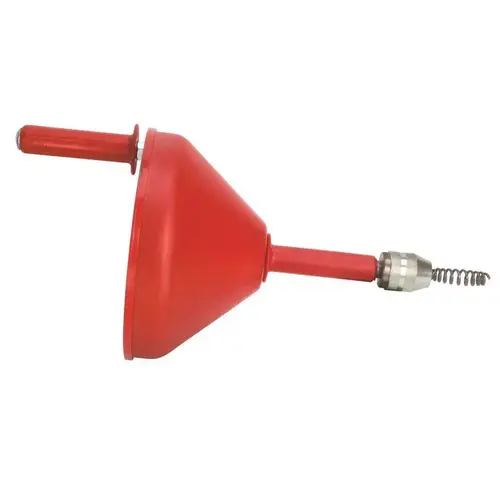 COBRA ST-110HS DRUM AUGER HAND OR POWER OPEREATED Red