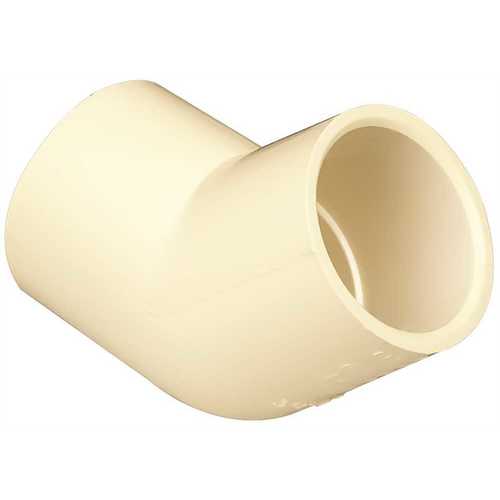 3/4 in. CPVC 45-Degree Slip x Slip Elbow Cream