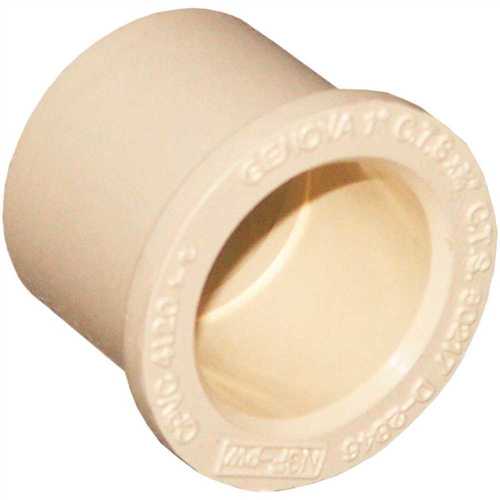 Genova Products 50217 1 in. x 3/4 in. CPVC Reducing Bushing Cream