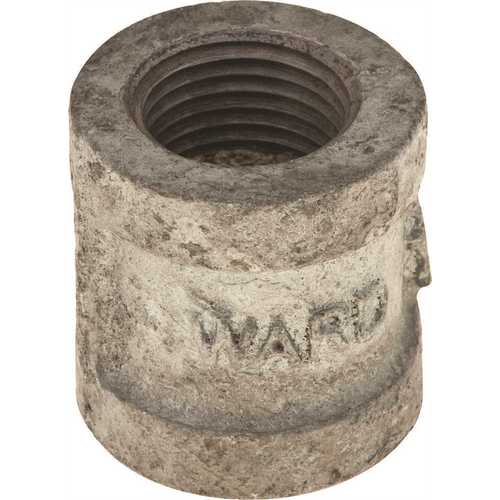 GALVANIZED MALLEABLE COUPLING 3/4 IN. X 1/2 IN