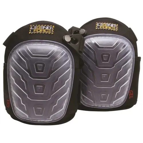 LegendForce 2SEA29 HARD CAP KNEE PAD, GEL AND EVA PADDING, ELASTIC AND HOOK AND LOOP FASTENER Pair