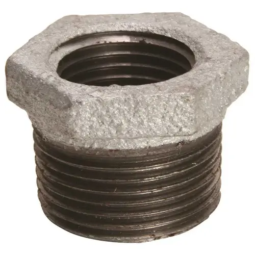 GALVANIZED MALLEABLE BUSHING 3/4 IN. X 1/2 IN Silver