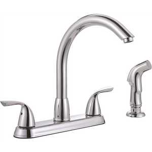 Premier 67722w 1001 Sanibel 2 Handle Standard Kitchen Faucet With