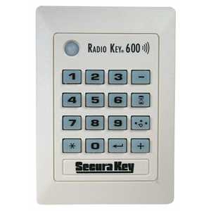 SecuraKey RK600T RADIO KEY STAND ALONE PROX READER/KEYPAD W/ 10 TAGS