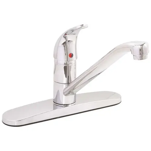 Westlake Single-Handle Standard Kitchen Faucet without Side Sprayer in Chrome