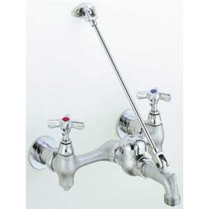 Delta 28t9 Commercial 8 In 2 Handle Wall Mount Low Arc Handle Wall Mount Low Arc