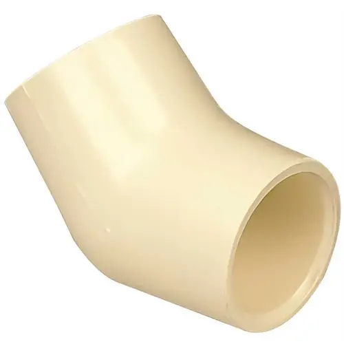 1/2 in. CPVC 45-Degree Slip x Slip Elbow Cream