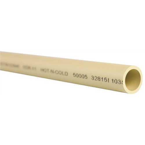 Genova Products 50005 1/2 in. x 10 ft. CPVC Pipe