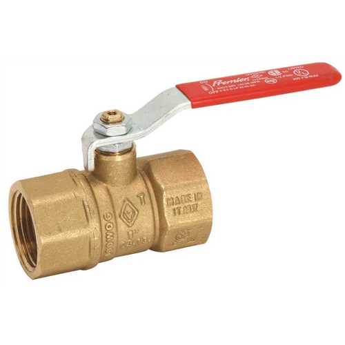 1 in. FIP Lever Handle Gas Ball Valve