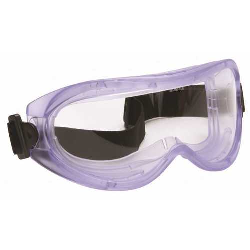 ANTI-FOG SAFETY GOGGLES, WIDE VISION, CLEAR LENS