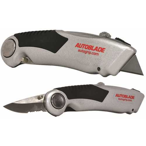 AUTOBLADE DOUBLE ENDED UTILITY KNIFE