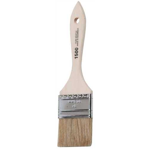 Designer's Touch CHIP PAINT BRUSH, 2-1/2 IN., WHITE CHINESE BRISTLE