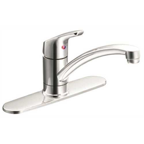 Single-Handle Kitchen Faucet in Chrome