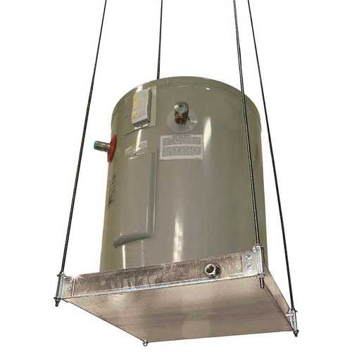Holdrite 40SWHPM SUSPENDED WATER HEATER PLATFORM WITH PAN 211/2 IN