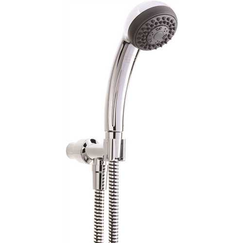 3-Spray 2.7 in. Handheld Showerhead in Chrome