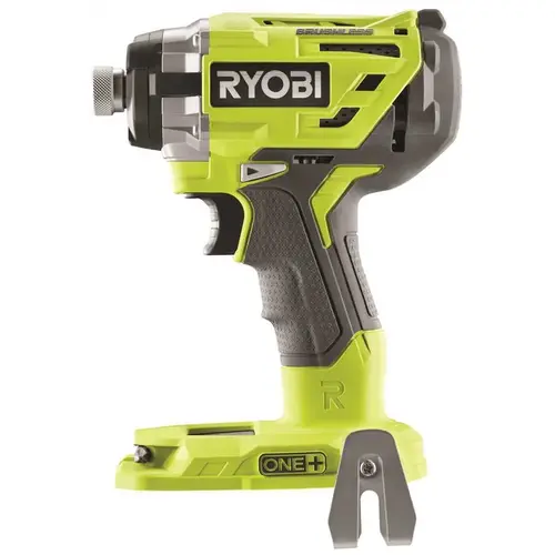 18-Volt ONE+ Cordless Brushless 3-Speed 1/4 in. Hex Impact Driver (Tool Only) with Belt Clip Green