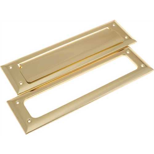 Polished Brass Mail Slot