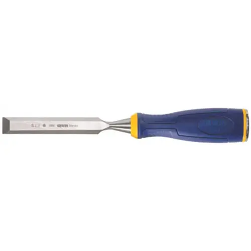 Irwin 1768776 Construction Chisel, 3/4 in Tip, 4-1/4 in OAL, HCS Blade, Ergonomic Handle