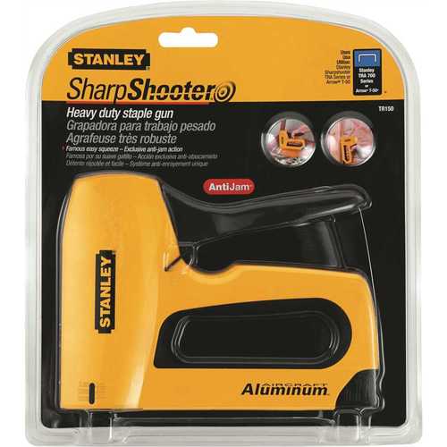 stanley staple gun aircraft aluminum